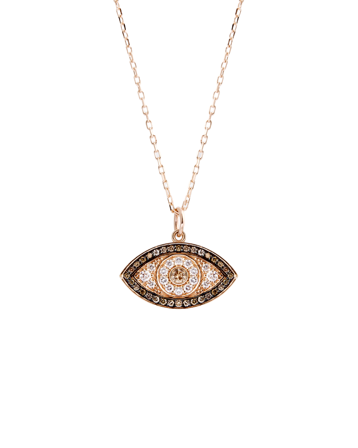 0.83 Karat Sand Eye Pırlanta Kolye