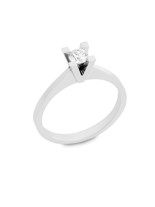 0.12 Karat Proxima Pırlanta Yuvarlak Yüzük