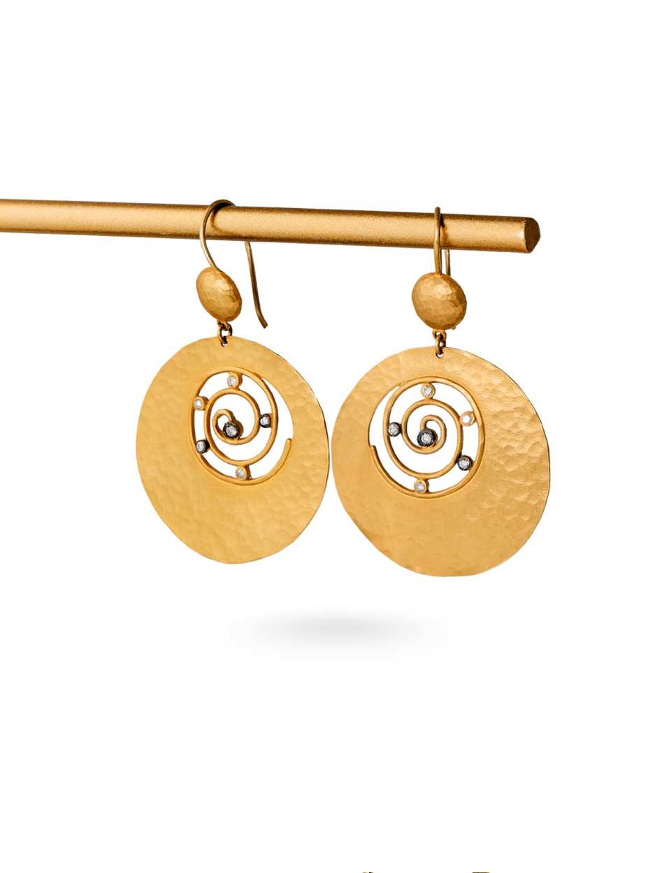 13.62 Gr. Sarmal Drop Küpe