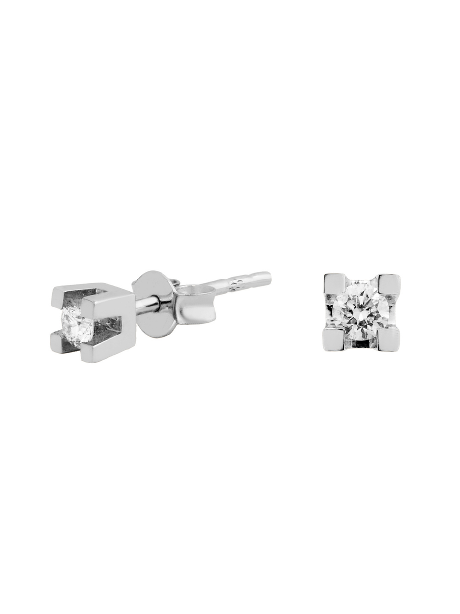 0.14 Karat Borealis Pırlanta Studs Küpe