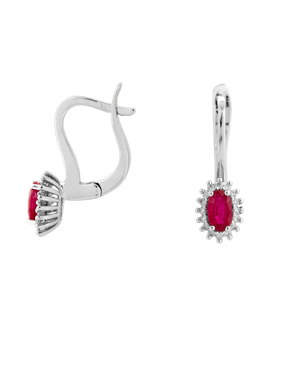 0.72 Karat Inferno Pırlanta Jacket Küpe