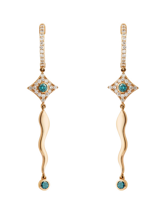 0.76 Karat Galvex Pırlanta Küpe