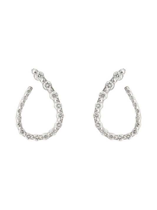 0.35 Karat Minim Pırlanta Stud Küpe