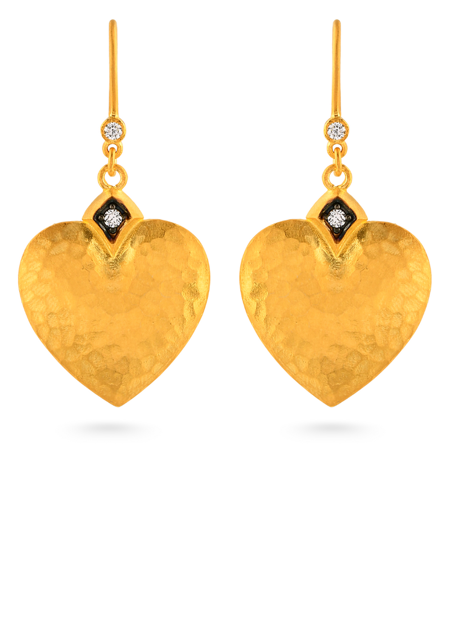 6.36 Gr. Heart Drop Küpe