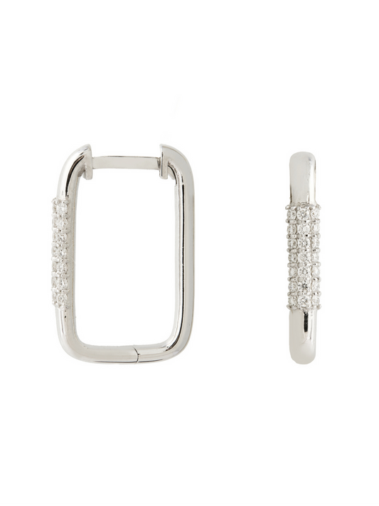 0.33 Karat Serenith Pırlanta Huggies Küpe