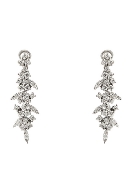 1.33 Karat Leafer Pırlanta Küpe