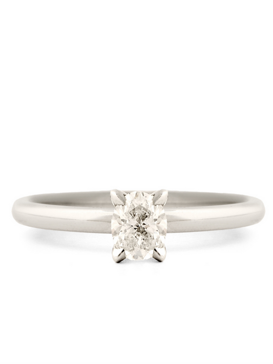 0.39 Karat Nia Pırlanta Oval Yüzük