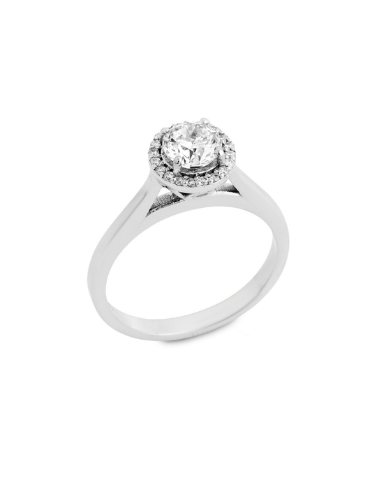 HRD 0.87 Karat Doradus Pırlanta Yuvarlak Yüzük