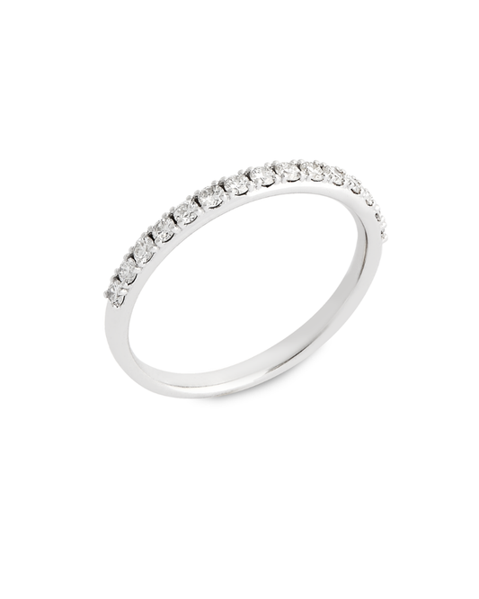 0.33 Karat Tiny Yarım Tur Pırlanta Yüzük