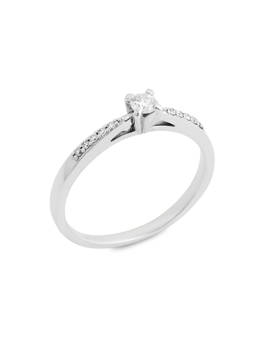 0.15 Karat Fomalhaut Pırlanta Yuvarlak Yüzük