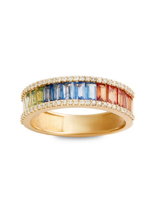 1.88 Karat Rainbow Pırlanta Yüzük