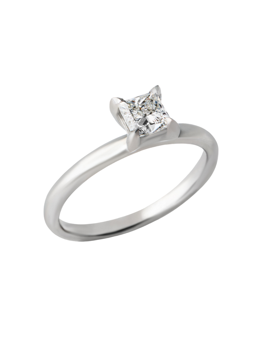 0.20 Karat Claris Pırlanta Prenses Yüzük