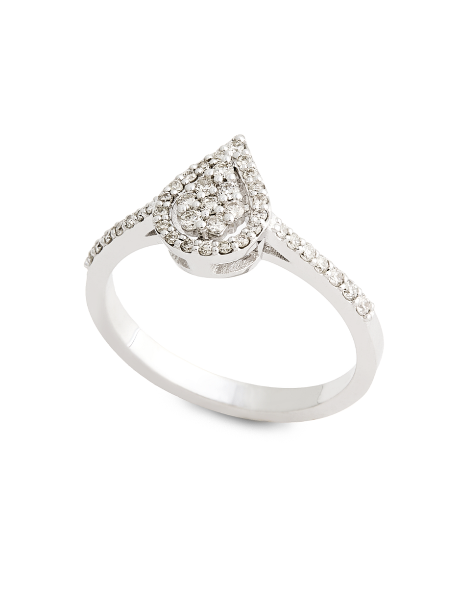 0.91 Karat & 8.10 Gr. The Pear Pırlanta Set