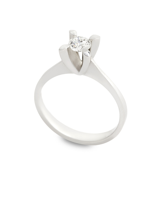 0.15 Karat Stylish Pırlanta Yuvarlak Yüzük