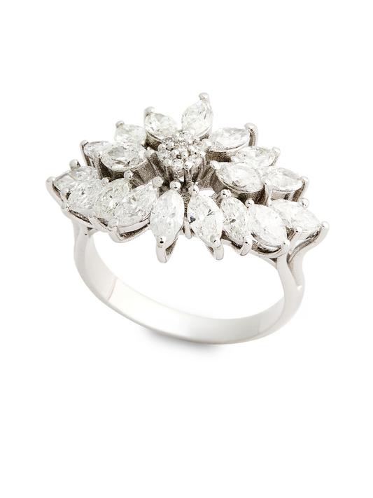 2.18 Karat Corsage Pırlanta Yüzük