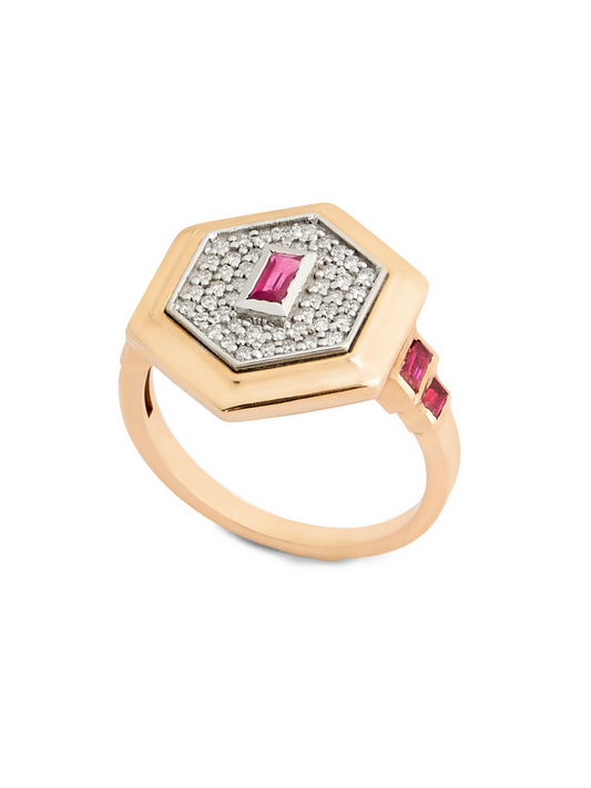 0.64 Karat Ruby Mark Pırlanta Yüzük