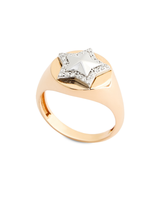 0.13 Karat Starz Pırlanta Yüzük