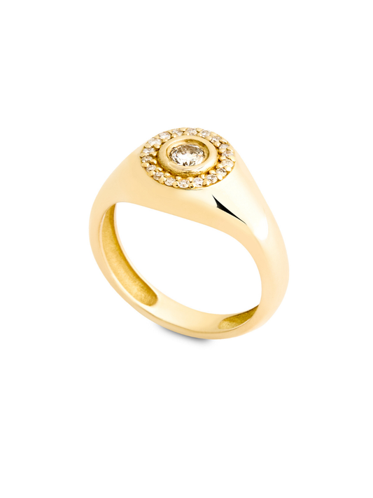 0.22 Karat Mizar Pırlanta Yüzük