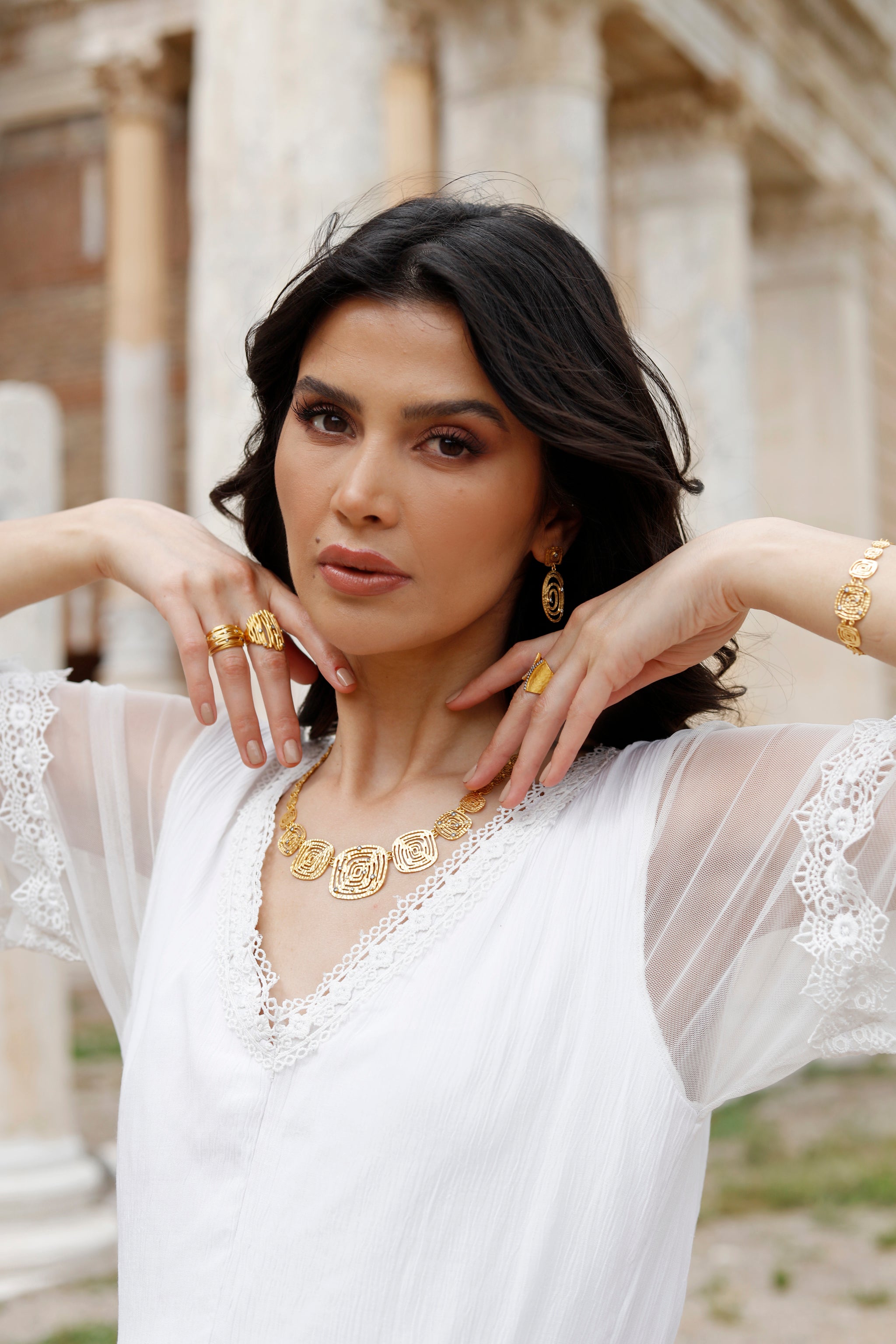 8.55 gr. Javelin Altın Yüzük