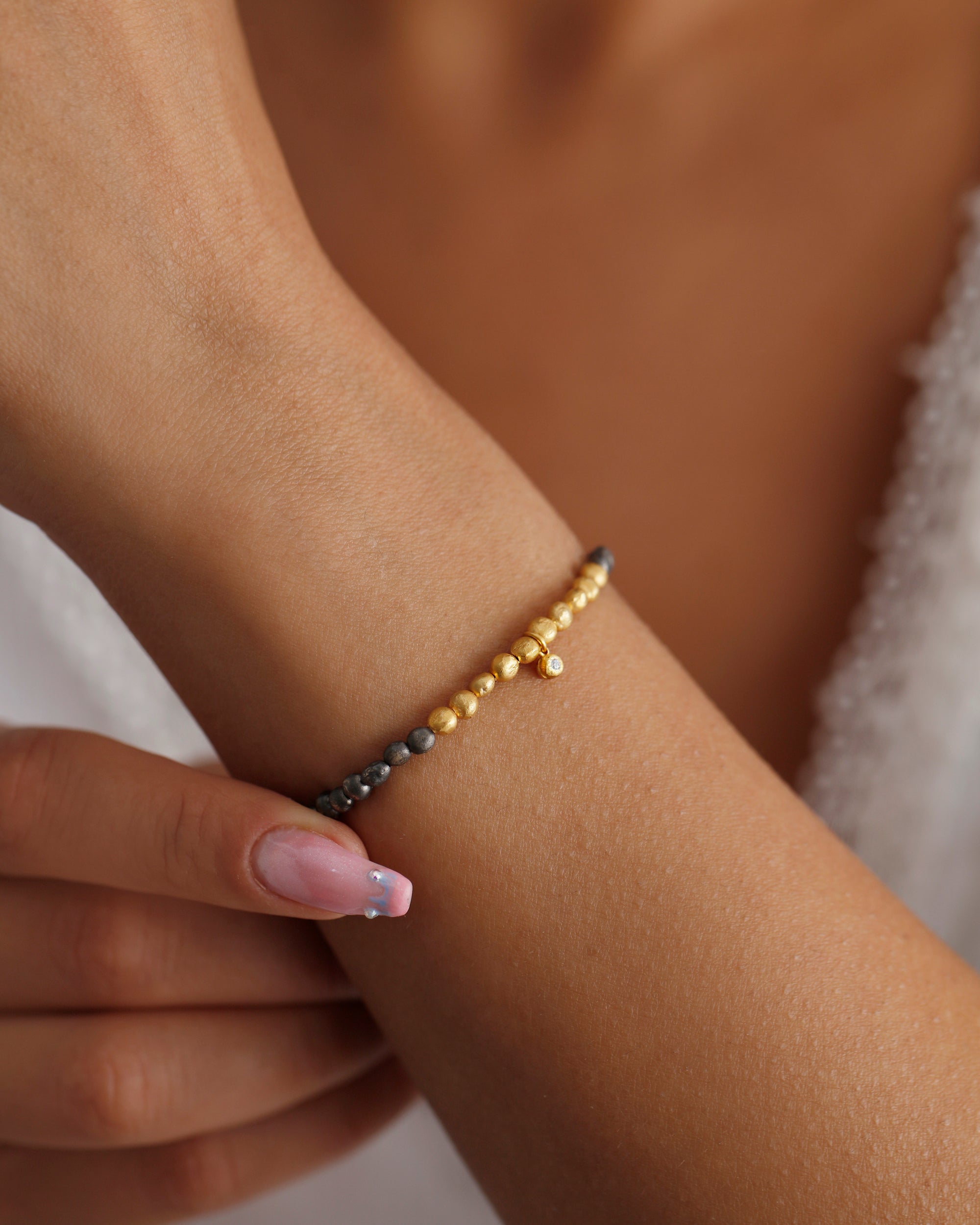 12.13 Gr. Bronzewing Altın Bileklik