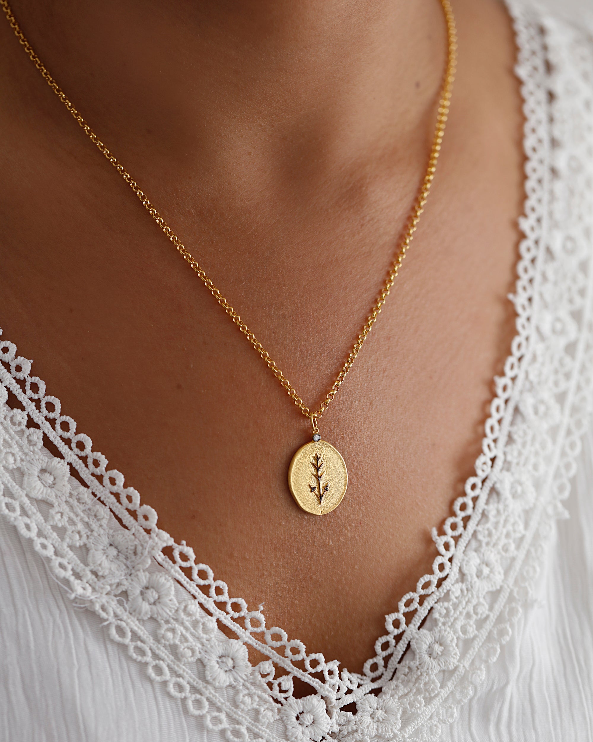 8.61 Gr. Growther Altın Kolye