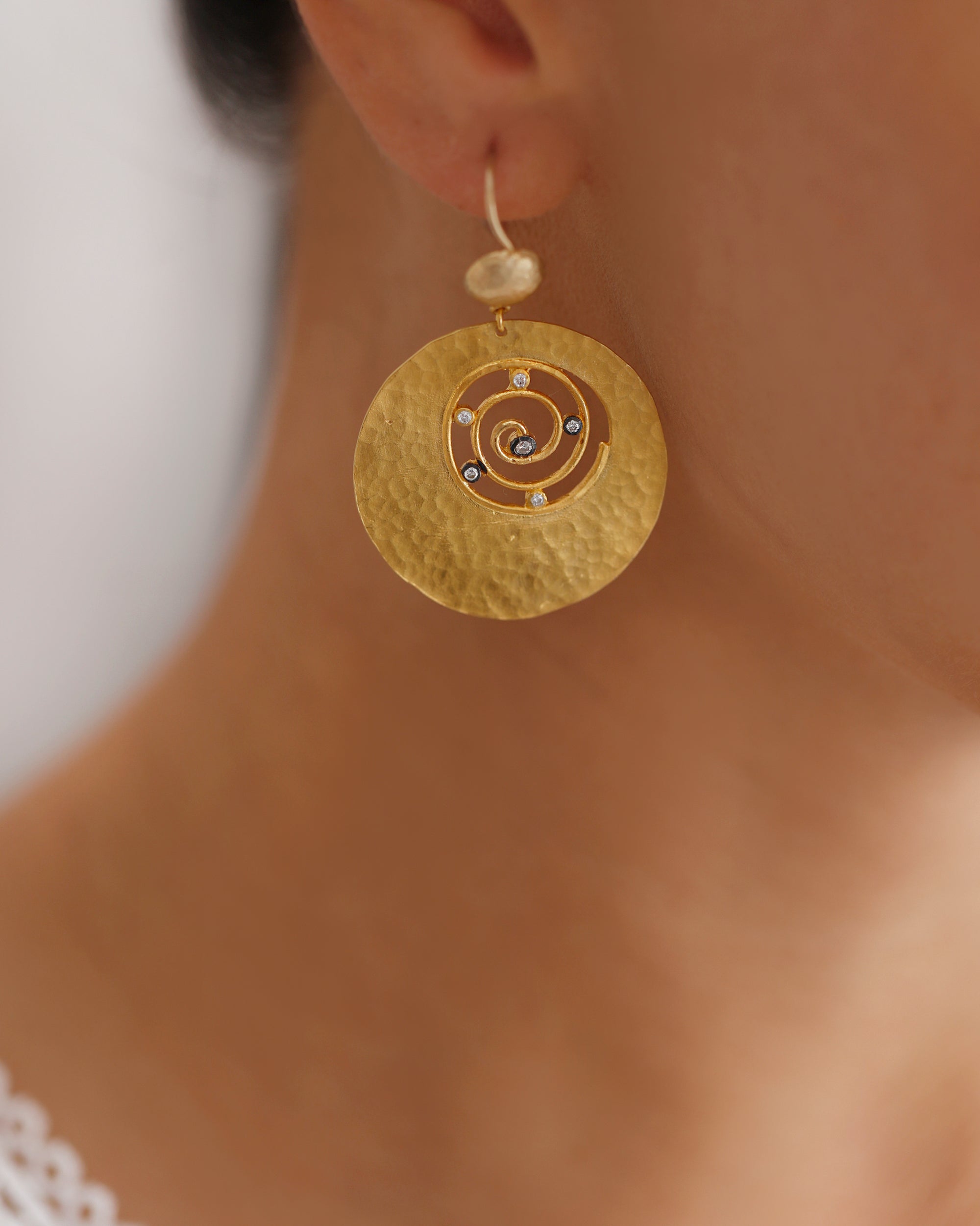 13.62 Gr. Sarmal Drop Küpe