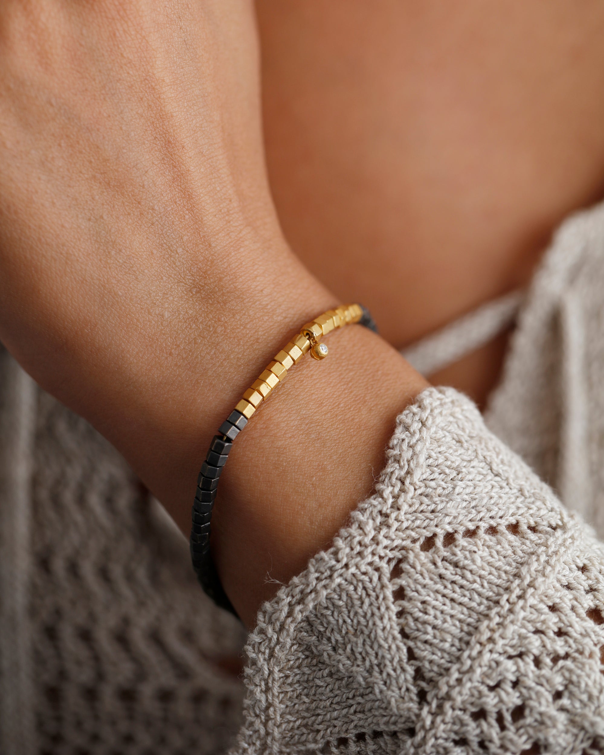 19.16 Gr. Anatolia Cube Pırlanta Bileklik