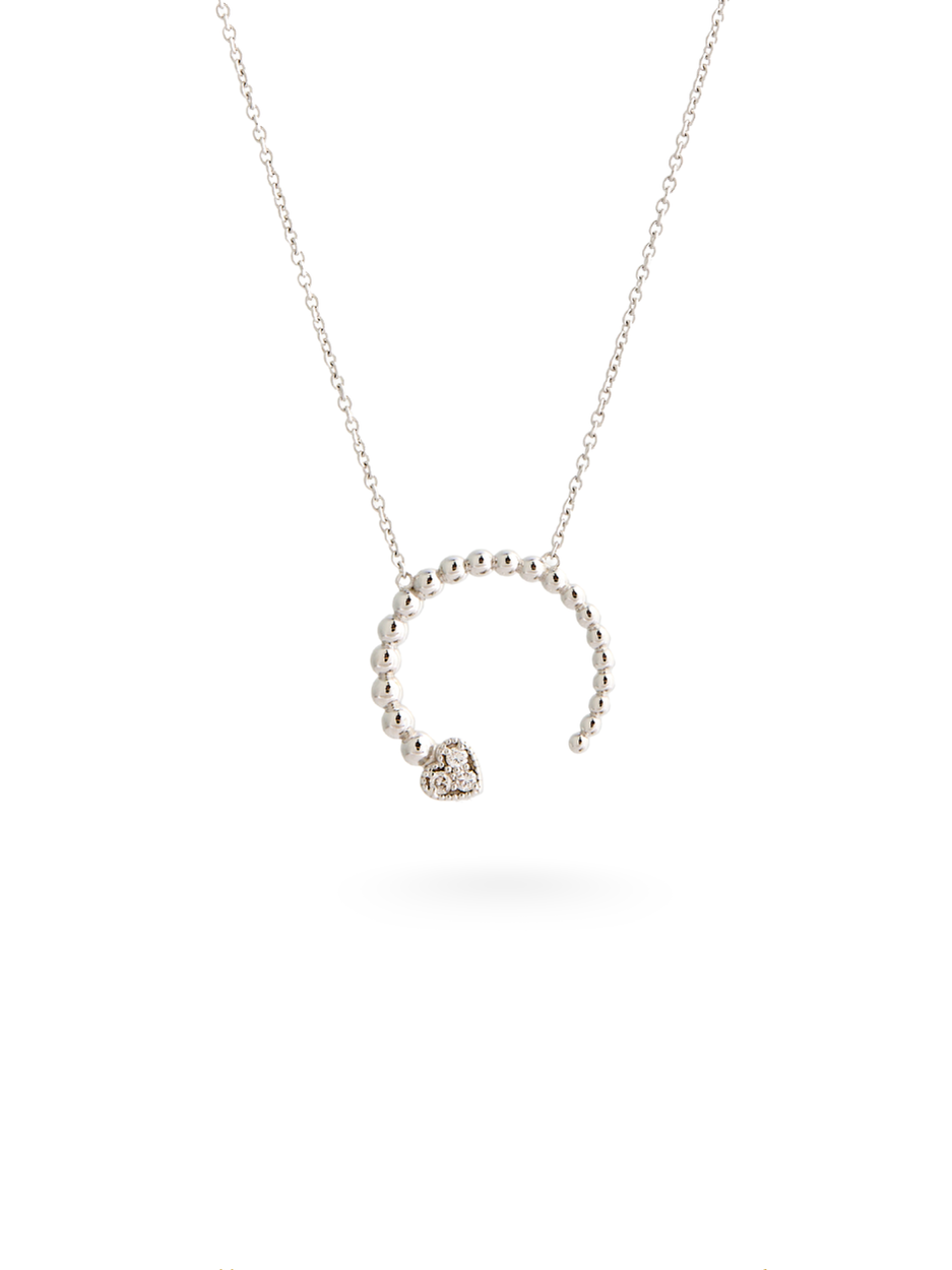 0.09 Karat Hearthful Pırlanta Kolye