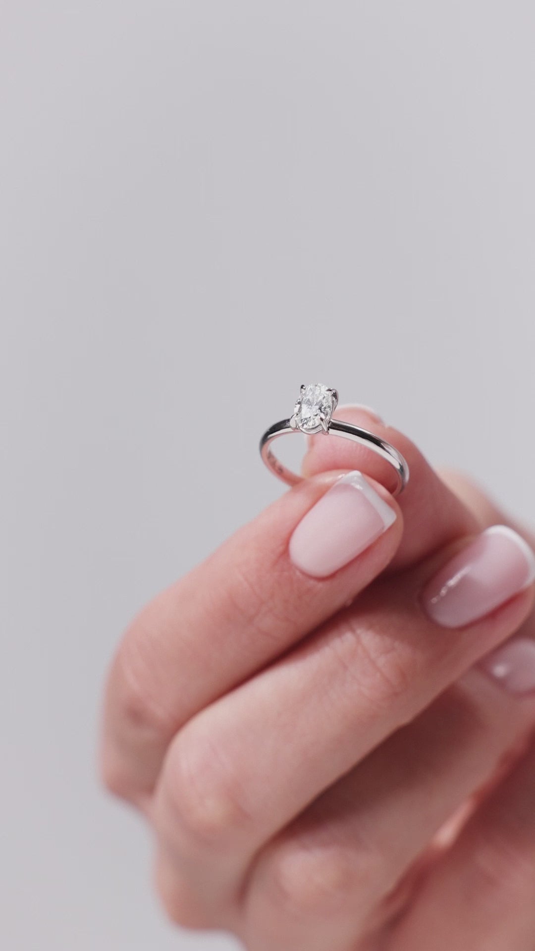 GIA 0.60 Karat Kehgi Pırlanta Oval Yüzük